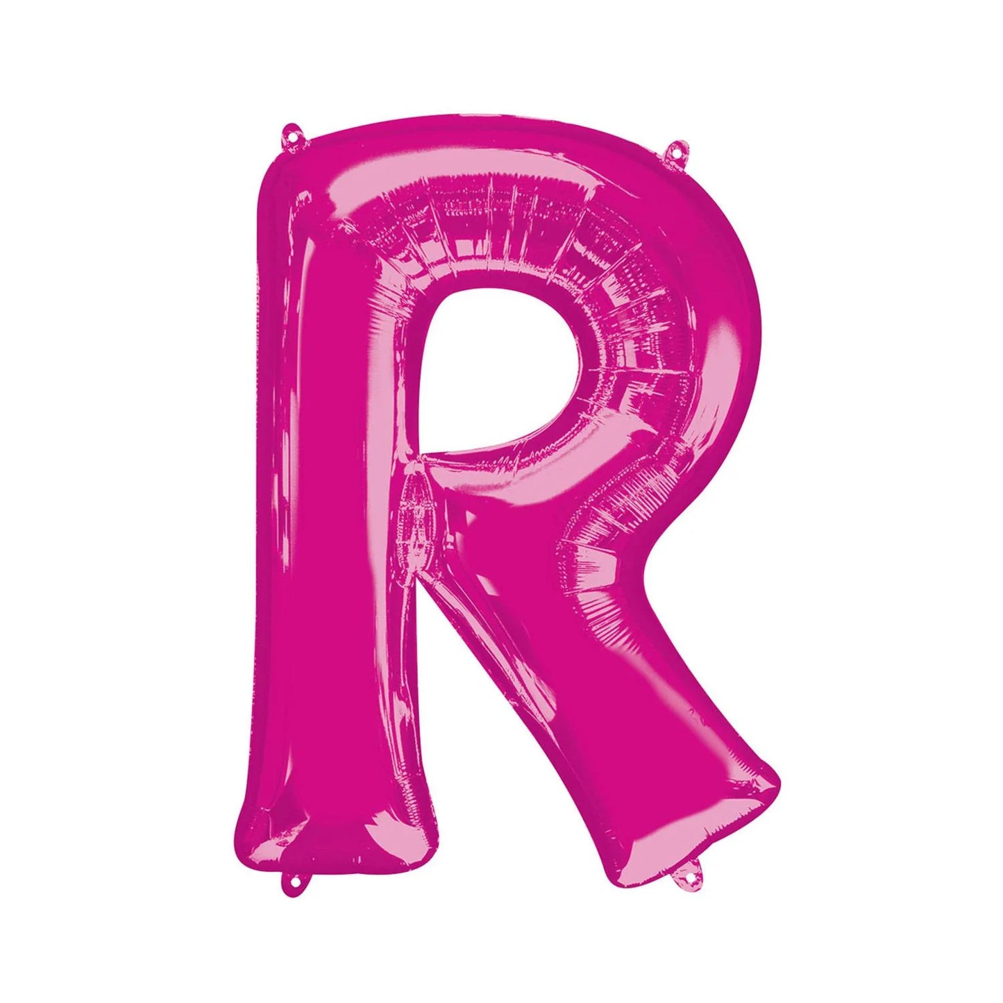 Pink Letter R Helium Filled - 34"