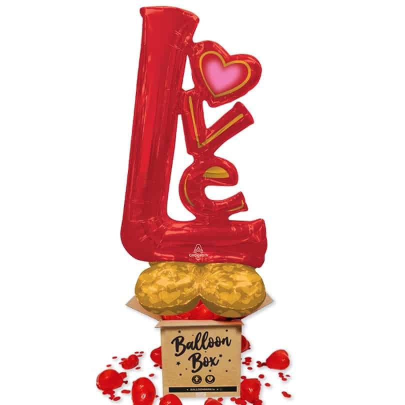 Valentines Big Love - Airloonz Balloon Delivery