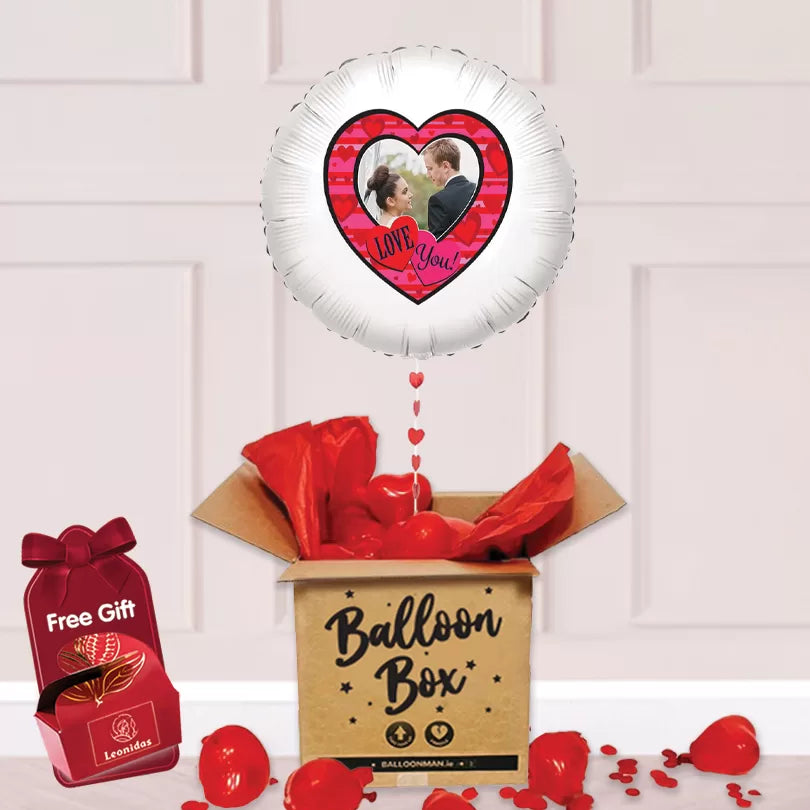 22" Personalised Photo Valentine Delivery - Love You