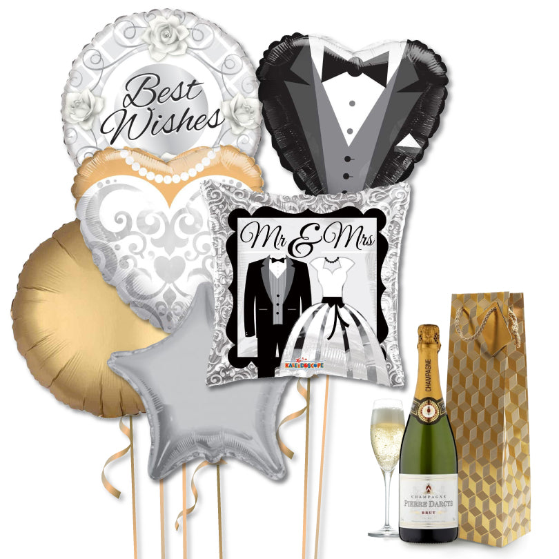 Wedding Day Balloon & Champagne Delivery