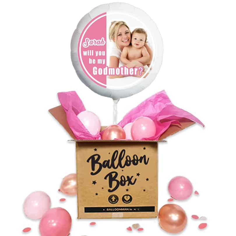 Photo Balloon | Will You Be My Godmother