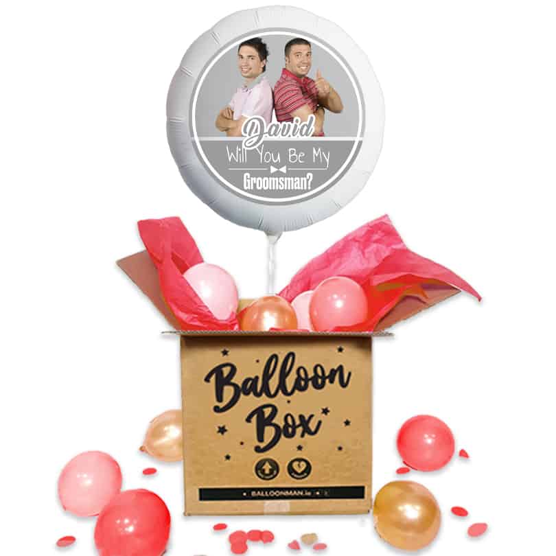 Photo Balloon | Will You Be My Groomsman