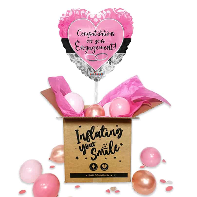 18" Engagement Balloon Delivery