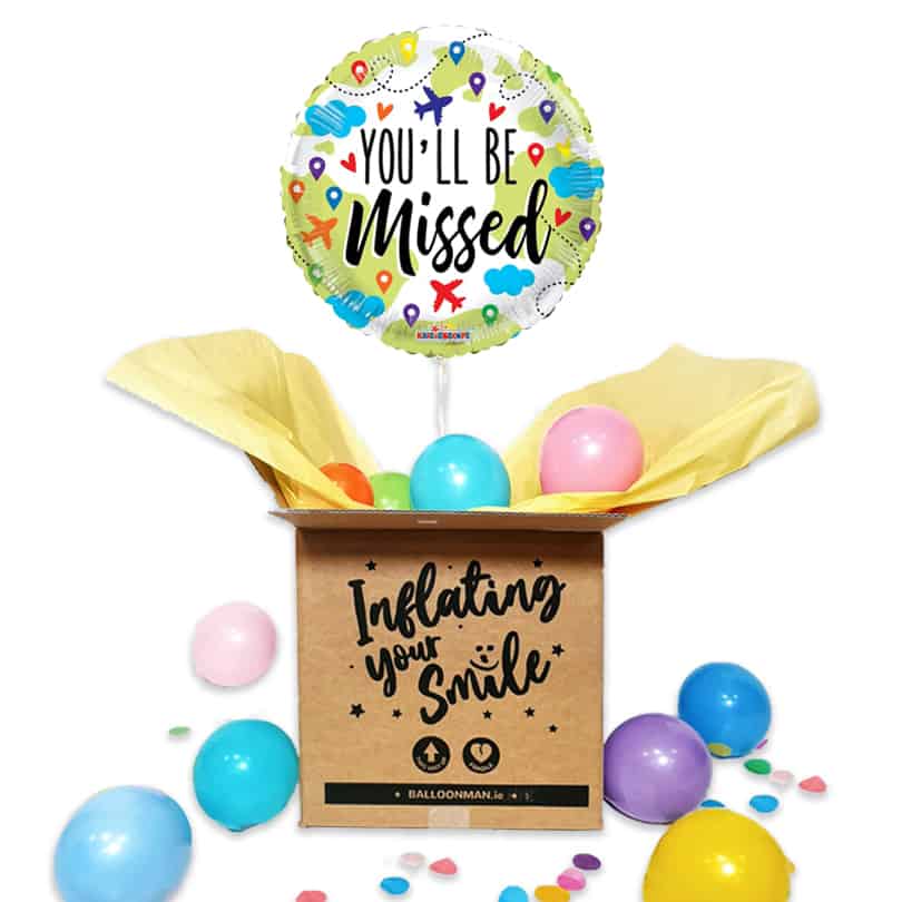 18" You'll Be Missed Balloon Delivery