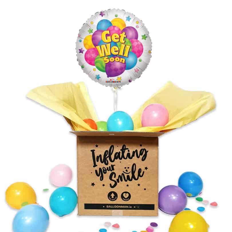 18" Get Well Soon Balloon Delivery