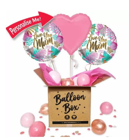 Love You Mum Jungle Mothers Day Balloon Delivery