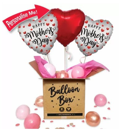 Happy Mothers Day Heart Balloon Delivery