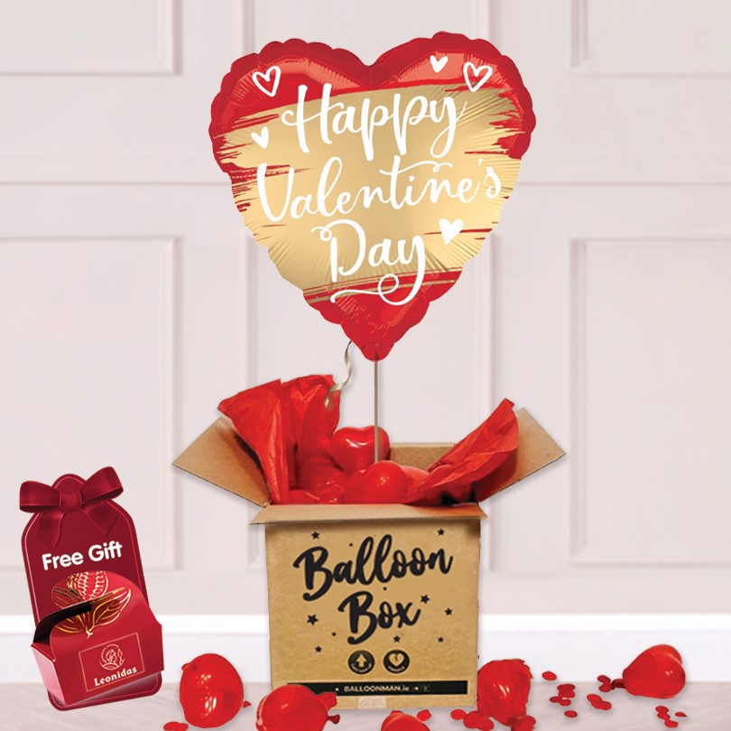 Happy Valentine Gold Swoosh Delivery