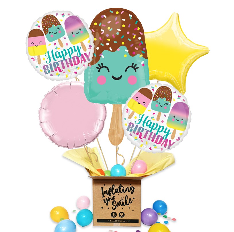 Ice Cream Balloon Bouquet Delivery