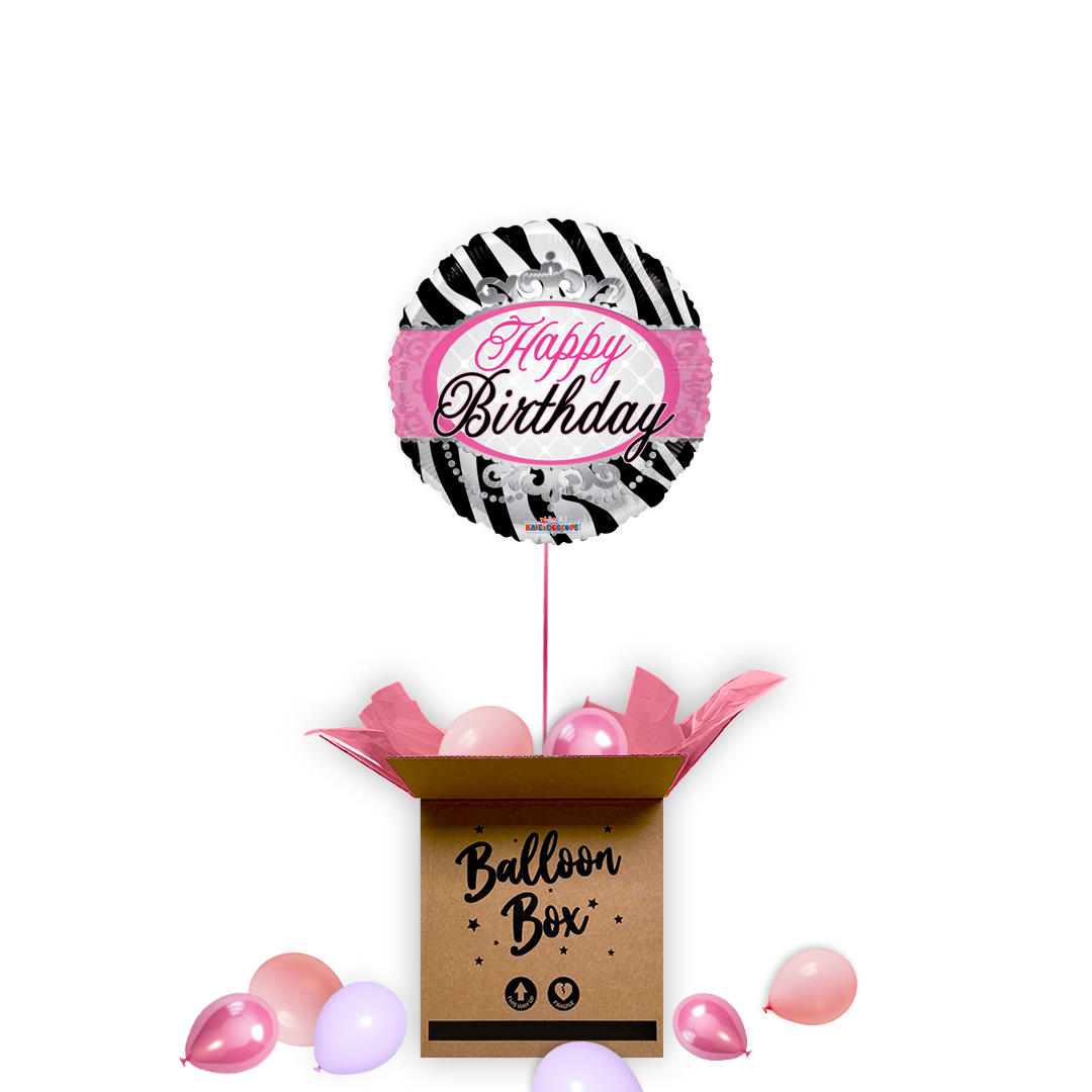 Pink Sparkle Surprise Balloon Delivery