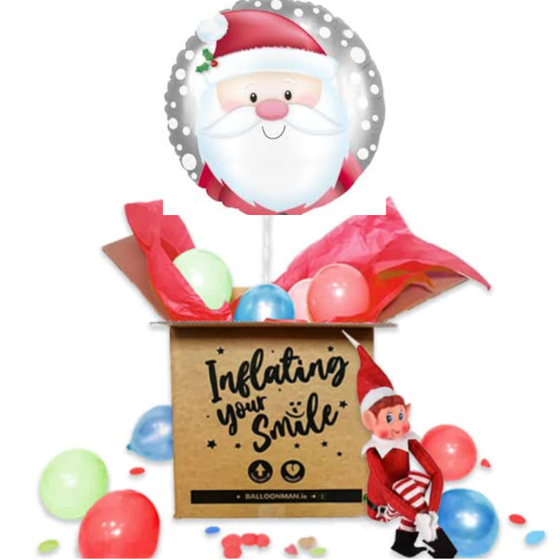 Santa Balloon In a Box!