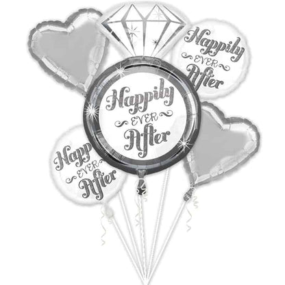Happily Ever After Foil Balloon Bouquet Delivery