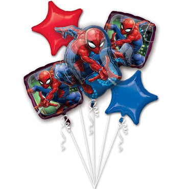 Spider-Man Foil Balloon Bouquet Delivery