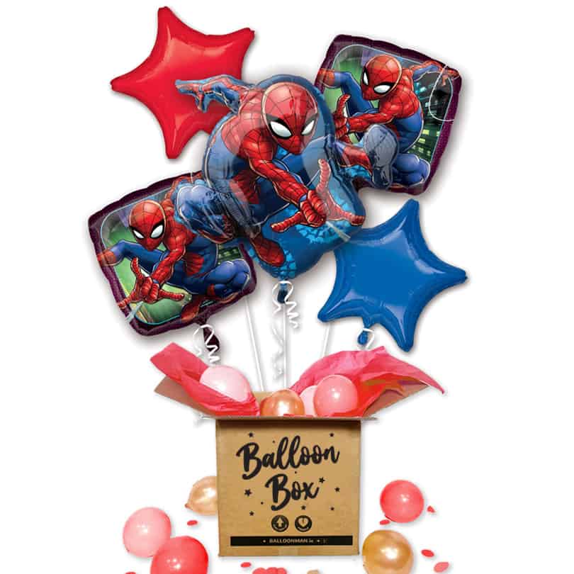 Spider-Man Foil Balloon Bouquet Delivery
