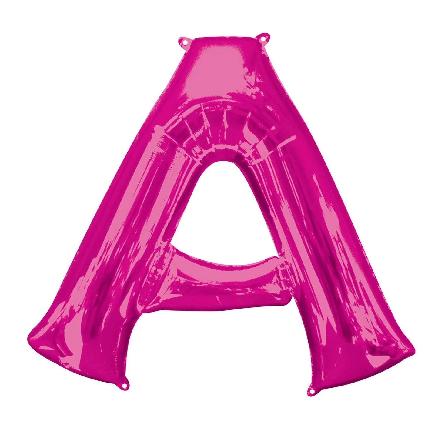 Pink Letter A Helium Filled - 34"