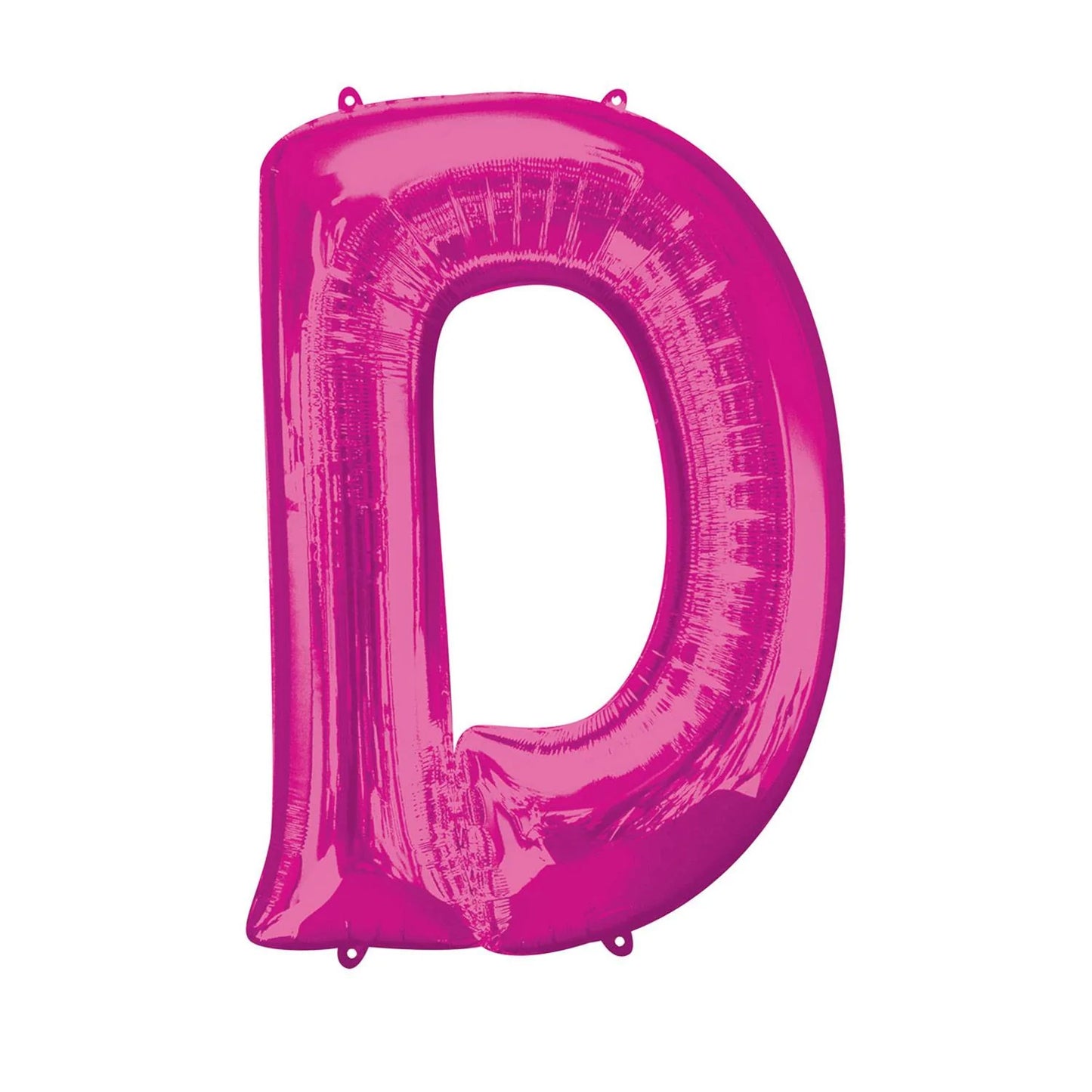 Pink Letter D Helium Filled - 34"