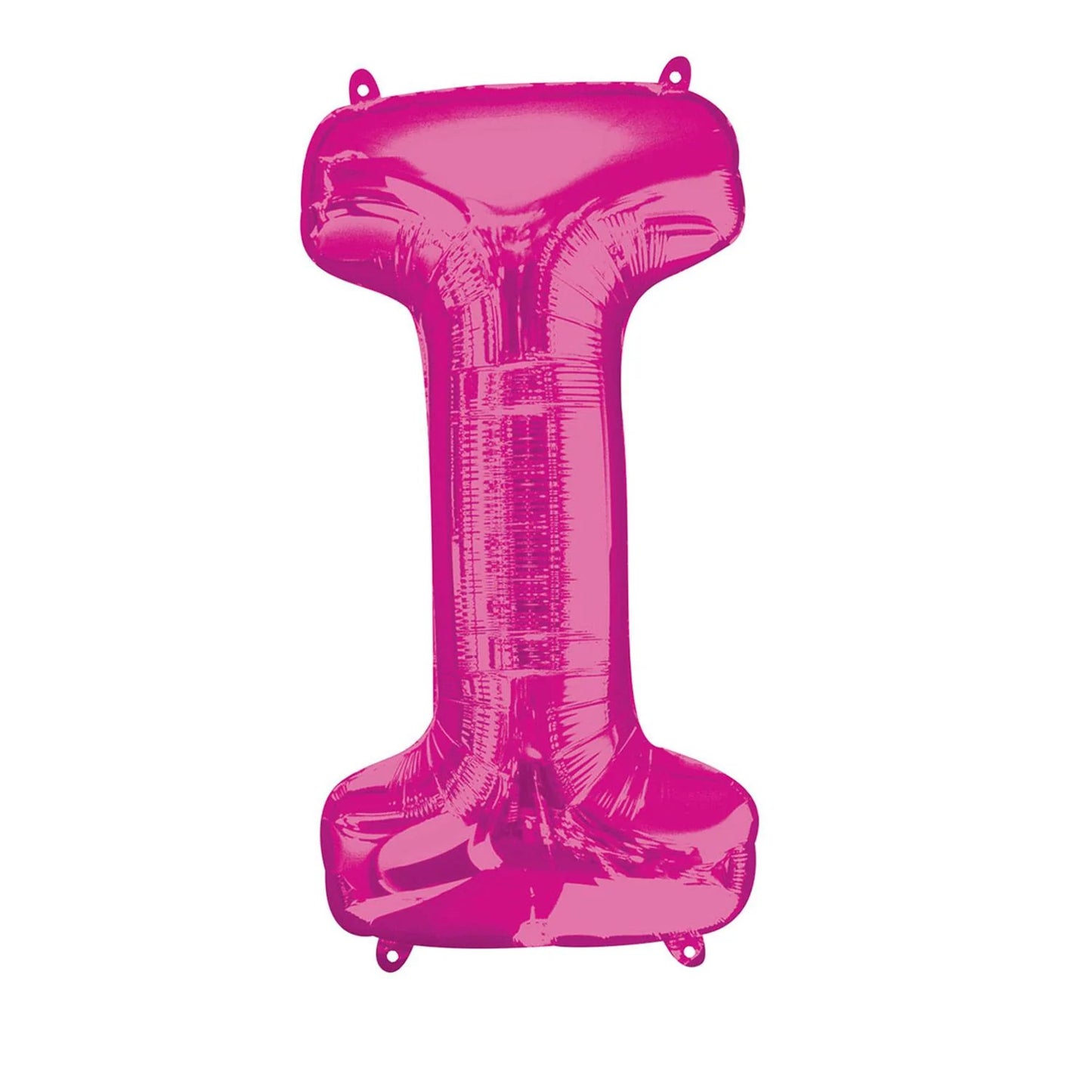 Pink Letter I Helium Filled - 34"