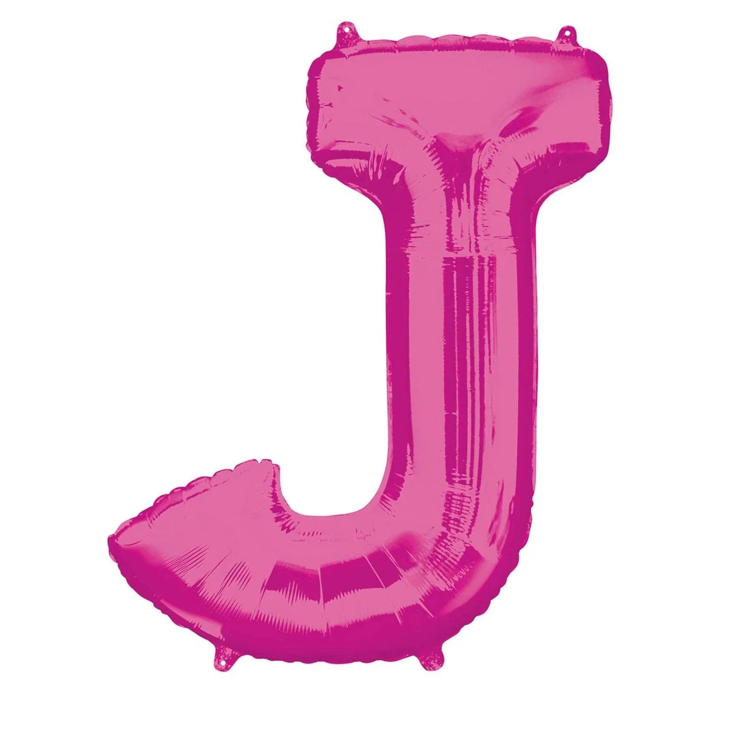 Pink Letter J Helium Filled - 34"