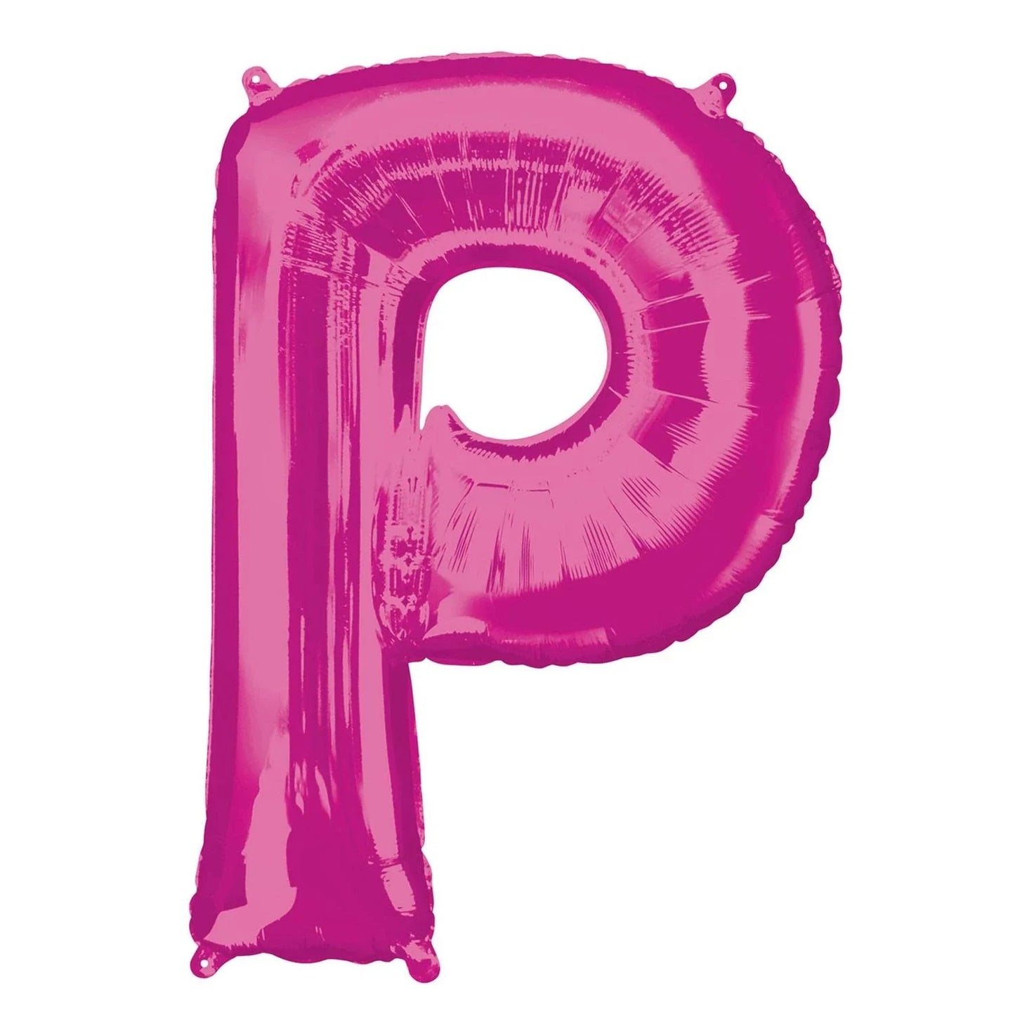 Pink Letter P Helium Filled - 34"