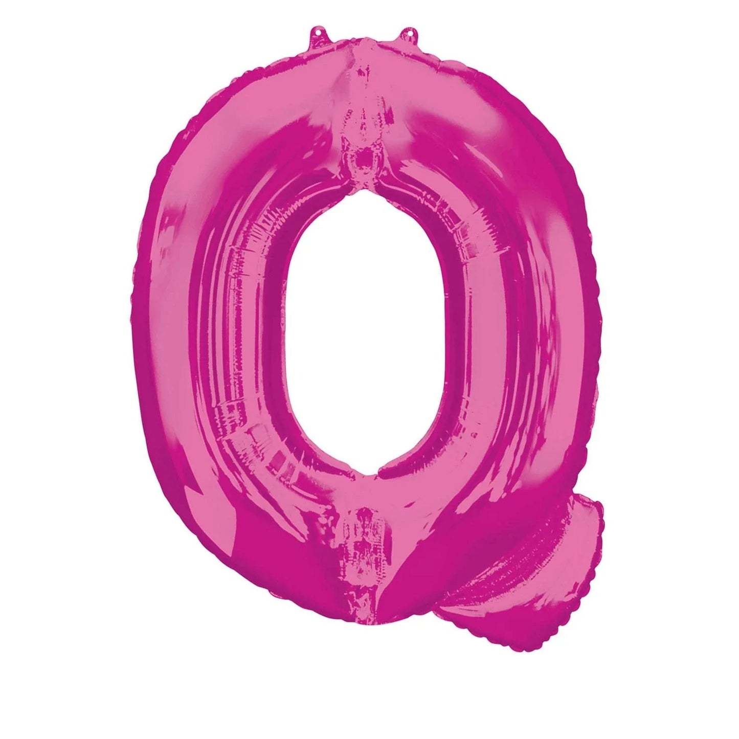 Pink Letter Q Helium Filled - 34"