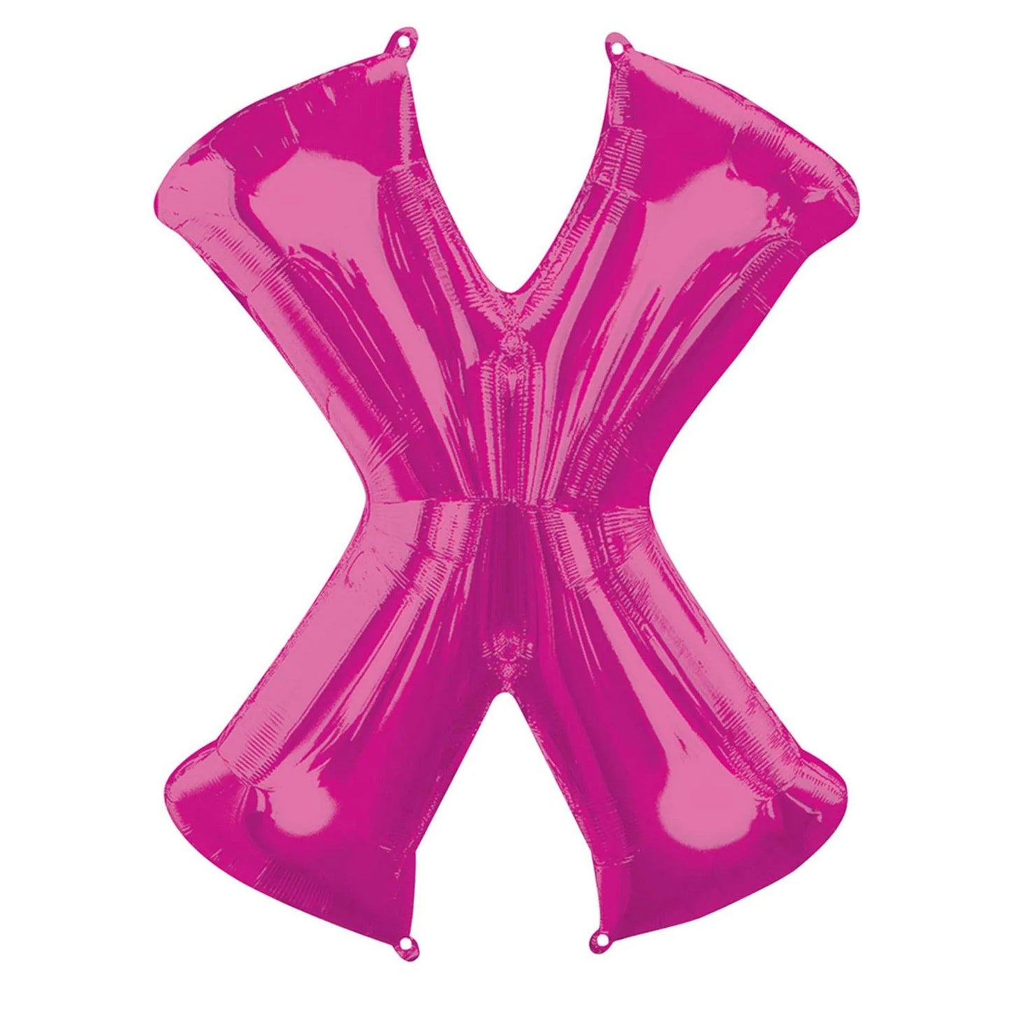 Pink Letter X Helium Filled - 34"