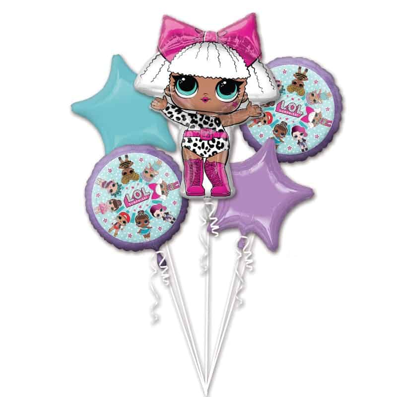 LOL Surprise Foil Balloon Bouquet Delivery