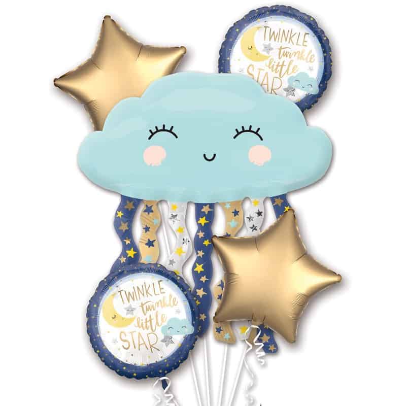 Twinkle Little Star Foil Balloon Bouquet Delivery