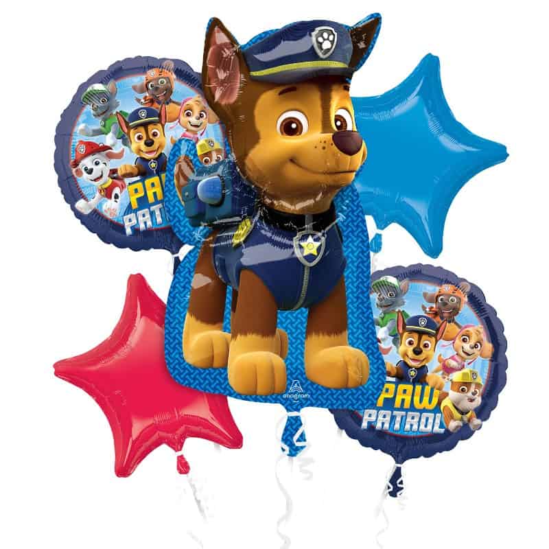 Paw Patrol Chase Foil Balloon Delivery