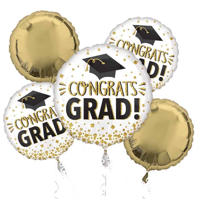 Graduation Congrats Foil Balloon Delivery