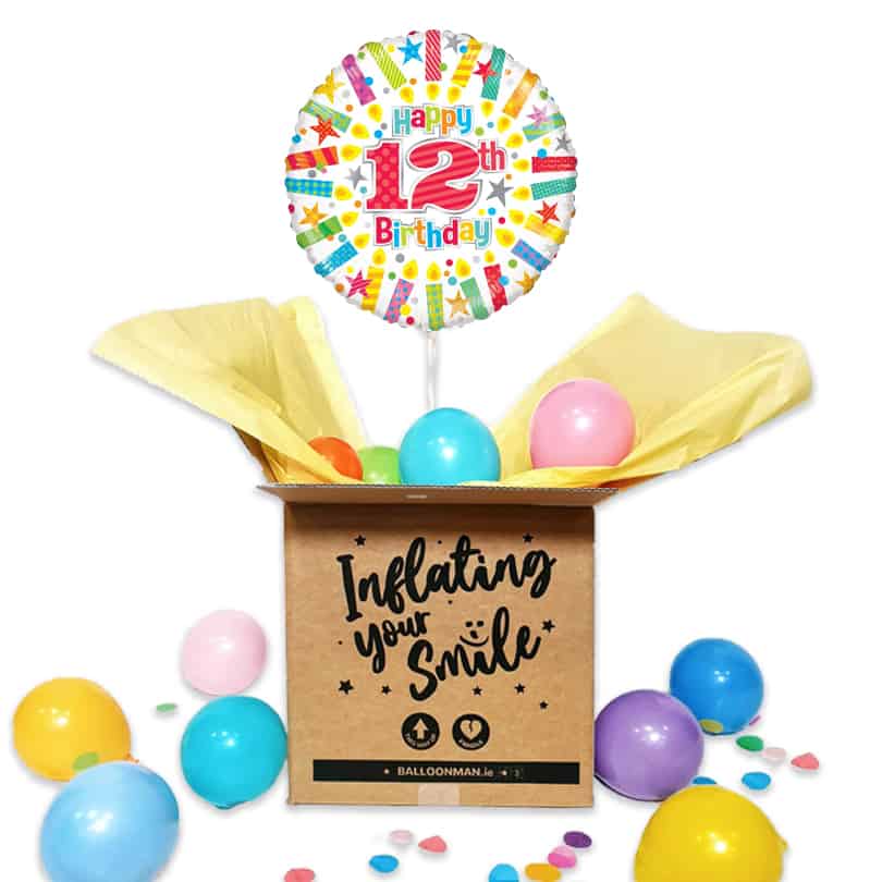 12th Birthday Balloon Delivery - 18"