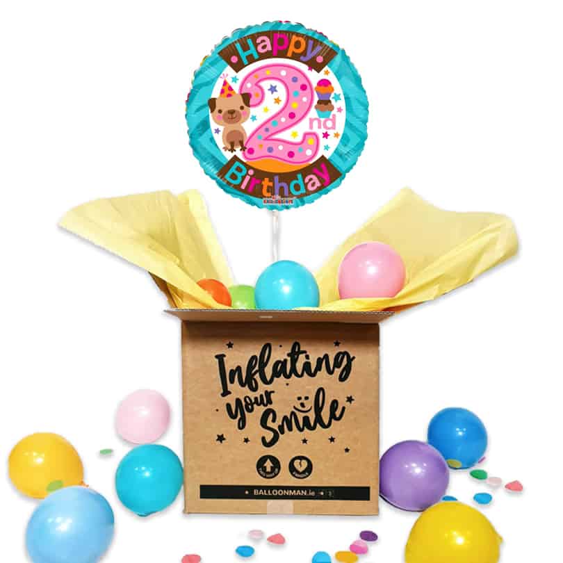 2nd Birthday Balloon Delivery - 18"