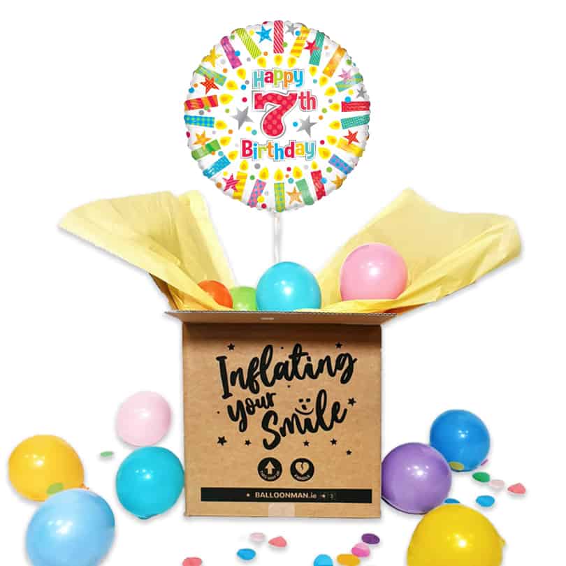 7th Birthday Balloon Delivery - 18"