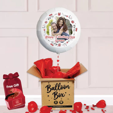 22" Personalised Photo Valentine Delivery - Kisses