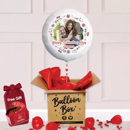 22" Personalised Photo Valentine Delivery - Kisses