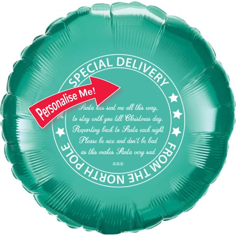 Christmas Special Delivery - Red & Green