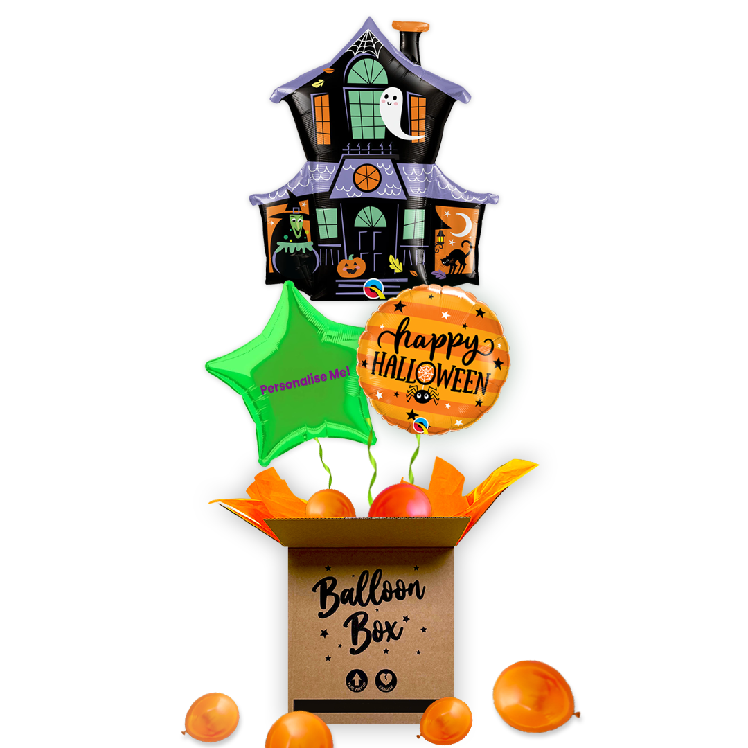 Spooky House Halloween Balloon delivery