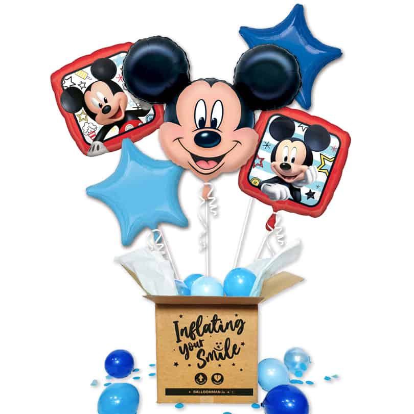 Blue Disney Mickey Mouse Balloon Delivery