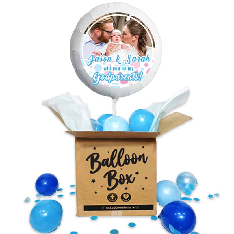 Photo Balloon | Will You Be My Godparents