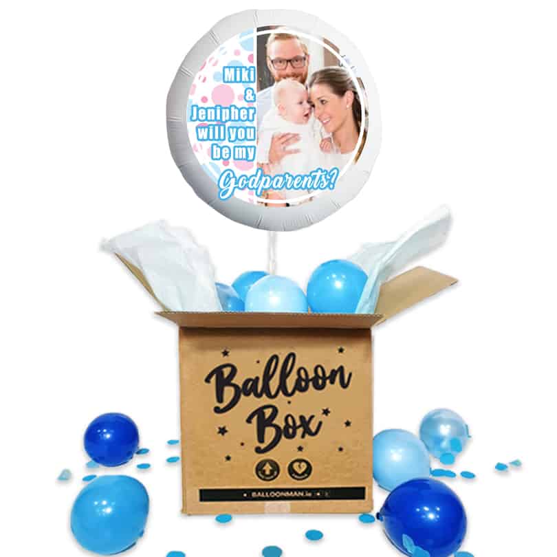 Photo Balloon | Will You Be My Godparents