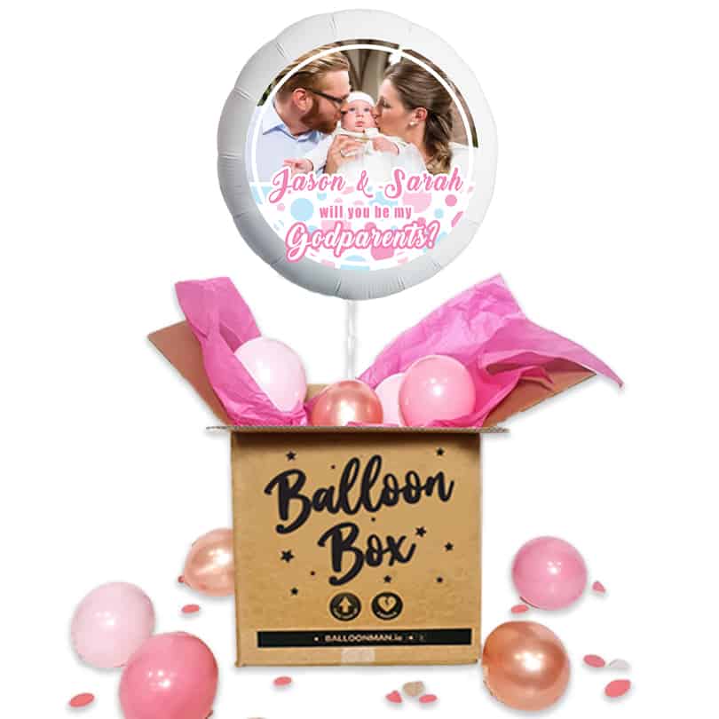 Photo Balloon | Will You Be My Godparents