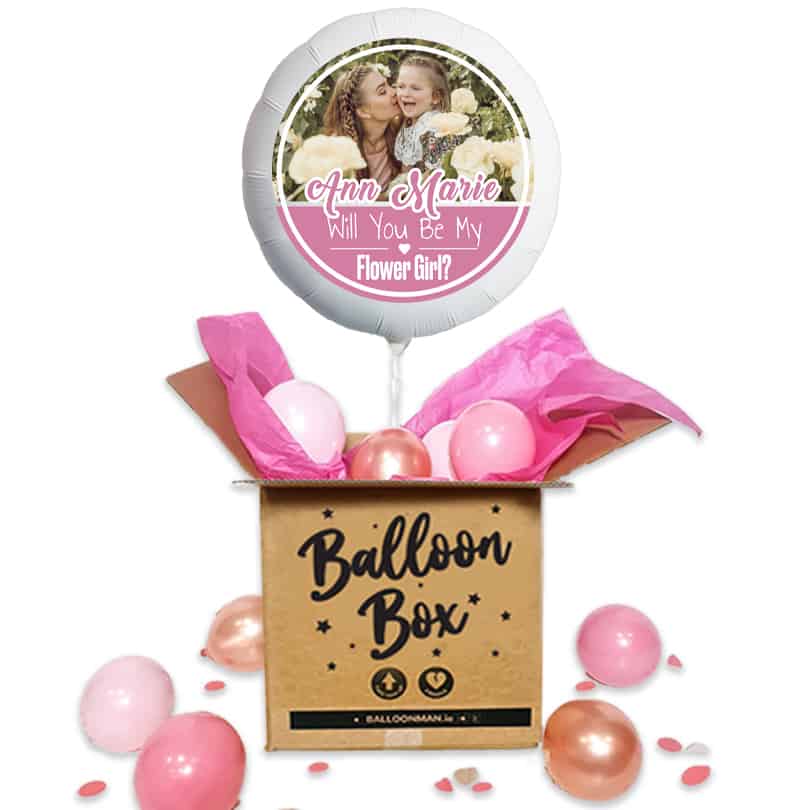 Photo Balloon | Will You Be My Flower Girl