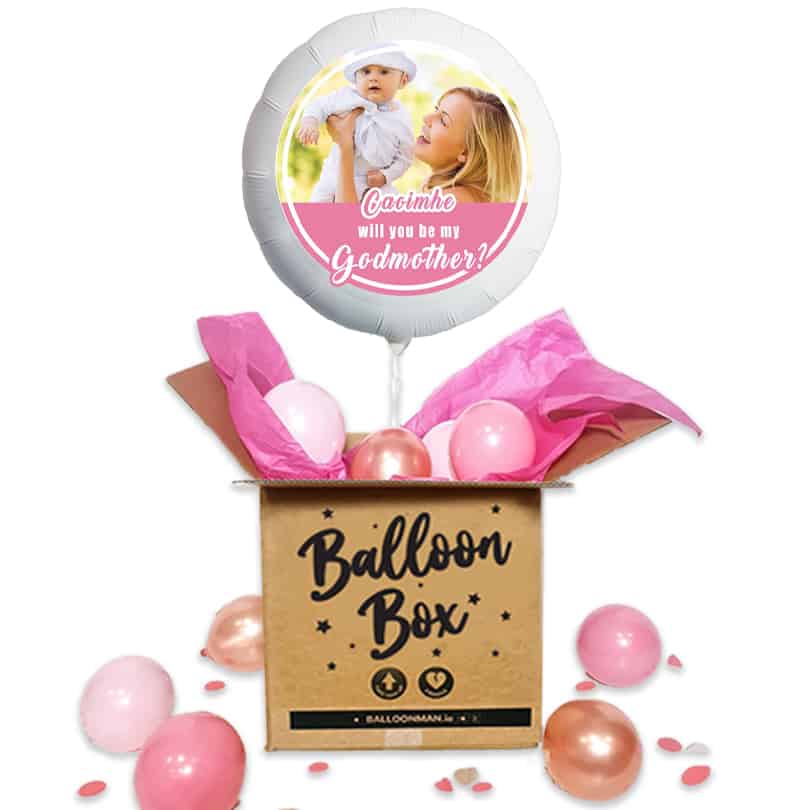 Photo Balloon | Will You Be My Godmother