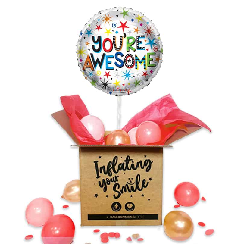 18" You're Awesome Balloon Delivery