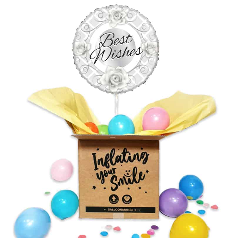 18" Best Wishes Balloon Delivery