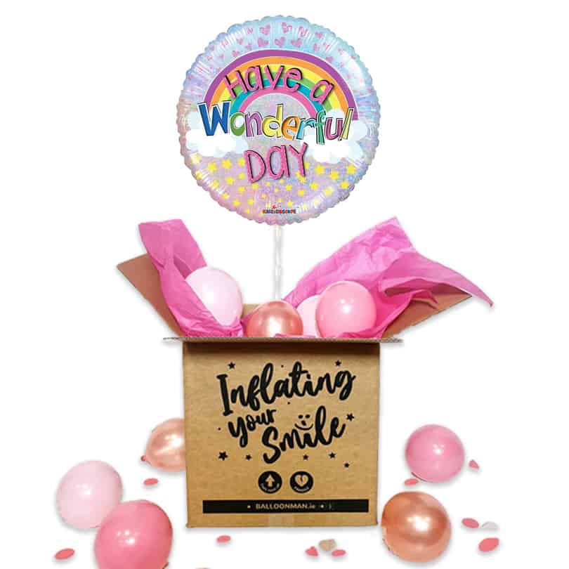 18" Have a Wonderful Day Balloon Delivery