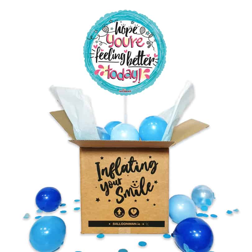 18" Hope Your Feeling Better Balloon Delivery
