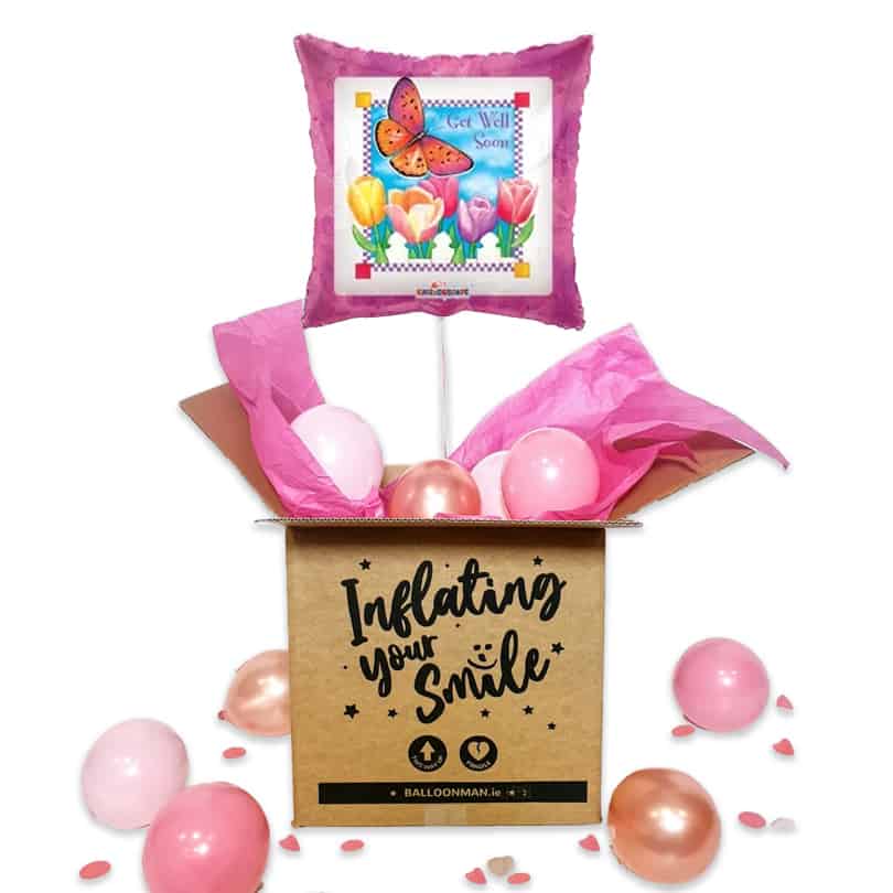 18" Get Well Spring Balloon Delivery