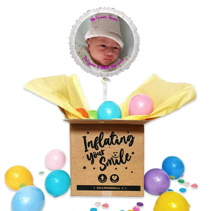 Photo Balloon | Welcome New Baby Girl