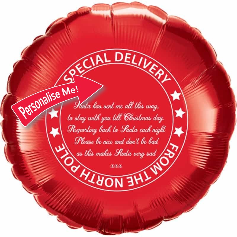 Christmas Special Delivery - Red & Green