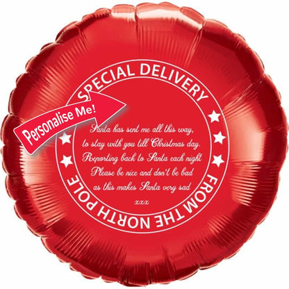 Christmas Special Delivery - Red & Green